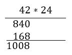 Multiplikation